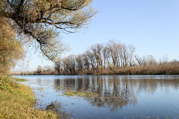 Autumn on a small lake