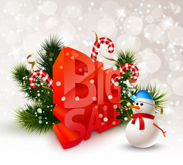 Festive Winter Big Sale Poster