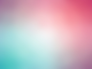 Abstract gradient purple blue green colored blurred background - obrazy, fototapety, plakaty