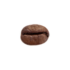 Roasted coffee beans isolated