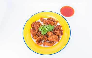Fried Chicken thai food