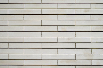 Wall from a white brick