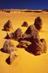Fototapeta na wymiar West-Australien: The Pinnacles Nationalpark