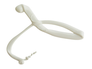 White cream on a white background, can be used as mayonnaise too