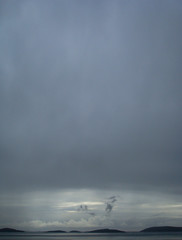 Fototapeta premium Stratus, Fractus,sibenik, Croatia.