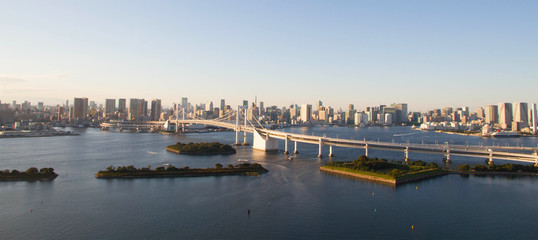 Cityscape odaiba city tokyo japan