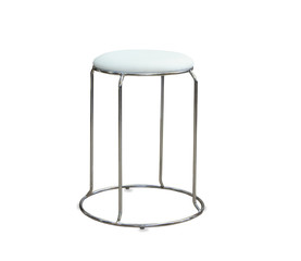Modern kitchen chair isolated on white background
