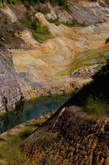 Landscape of Grand Canyon from  View Point in chiangmai , thaila