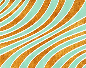 Watercolor striped background.
