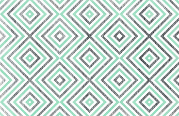 Watercolor geometrical pattern.