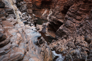 Narrow gorge in West Australia