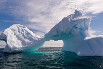 Gordijnen Antarctic Ice bergs  © Wim