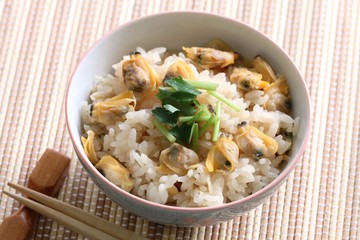 あさりご飯