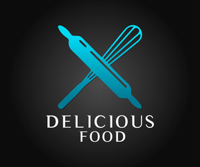 Food Logo and Icon Vector Design