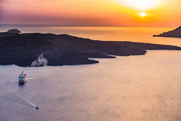 Santorin Sonnneuntergang