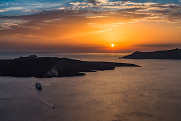 Santorin Sonnneuntergang