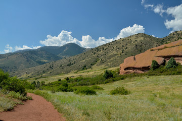 wooded slopes of Morrison valley in Rocky Mountains
Red Rocks, Morrison, Colorado