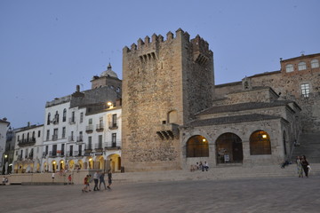Caceres, Architecture of many periods