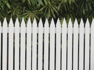 Steccato di una tipica casa a Key West, Florida