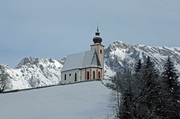 Pfarrkirche zum hl. Nikolaus in Dienten am Hochkönig (Salzburger Land)