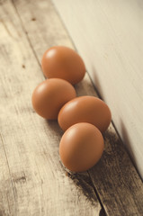 Eggs. Fresh chicken eggs ready for cooking.