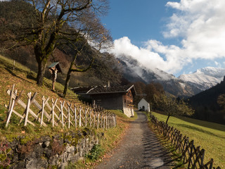 Historic village Gerstruben close to Oberstdorf