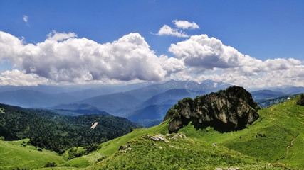 Amazing Caucasus mountains.