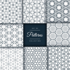 floral and flower style patterns collection pack