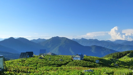Amazing Caucasus mountains.