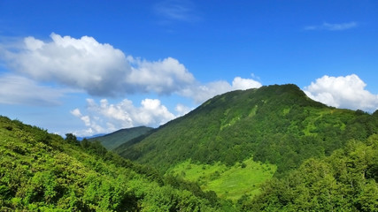 Amazing Caucasus mountains.