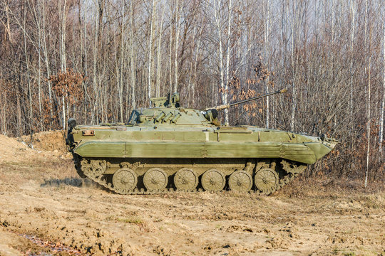 Russian infantry fighting vehicle BMP-2