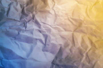 Obraz premium crumpled colored paper