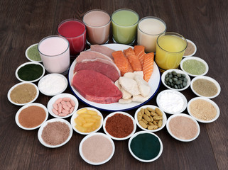 Superfood and Drink for Body Builders