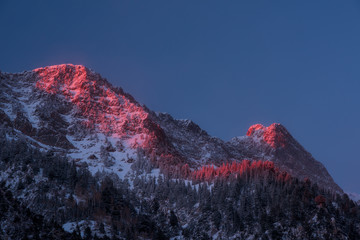 Glowing Little Cottonwood Canyon