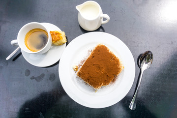 Classical Dessert homemade Tiramisu Cake