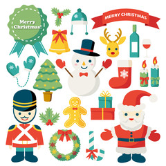 クリスマス　イラスト素材セット