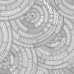 Doodle background in vector with doodles,