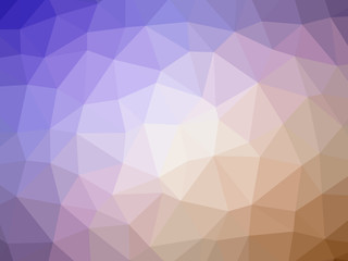 Obraz premium Abstract orange purple gradient polygon shaped background