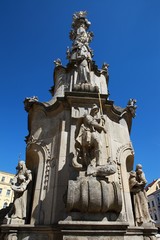 Plaque Column, Jindrichuv Hradec, Czech Republic
