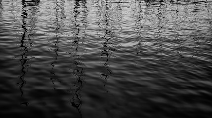 Abstract texture nature background image of reflections in sea