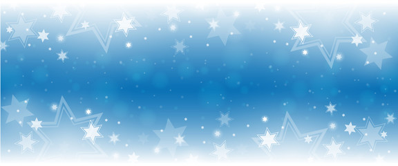 Fototapeta Winter Background with stars obraz
