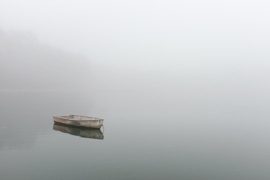 Foggy Morning In The Harbor