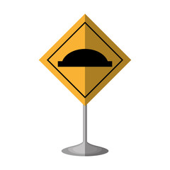 Highlight on the road vector illustration design