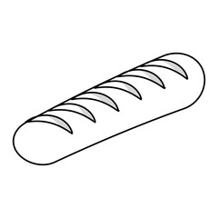 bread fresh bakery icon vector illustration graphic design