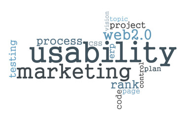 usability word cloud
