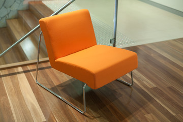 Modern style orange chair
