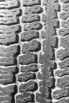 tire tread as background