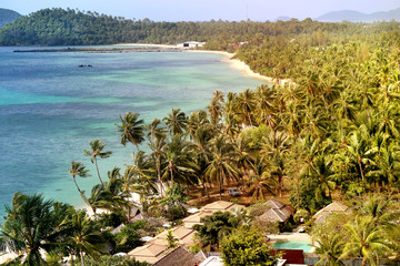 tropical jungle sea Islands