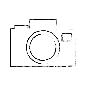 Vintage Photographic camera icon vector illustration graphic design