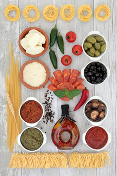  Italian Food Selection